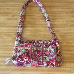 VERA BRADLEY Crossbody Bag in Paisley Meets Plaid